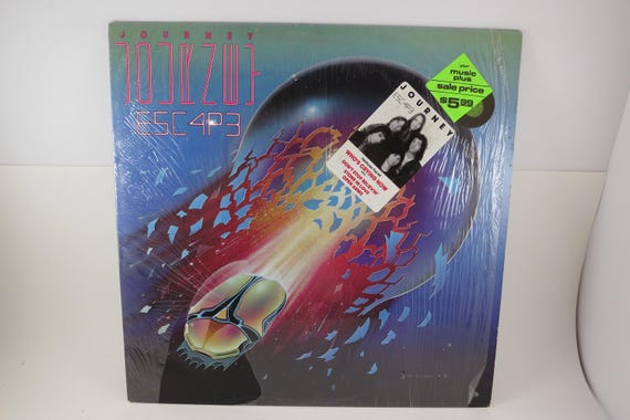 Vintage 1981 Vinyl LP Record Journey Escape Excellent Plus Condition In Shrink Hype Sticker 71677