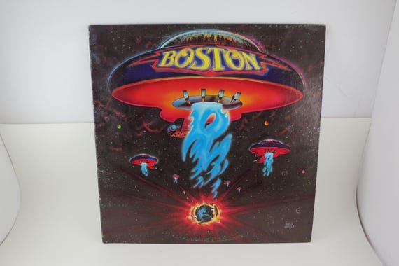 Vintage 1976 Vinyl LP Record Boston Self Titled