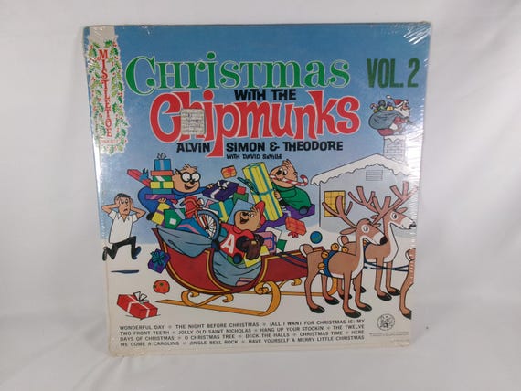 1975 Vinyl LP Record Christmas with the Chipmunks Volume 2 MINT Still Factory Sealed