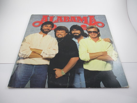 Vintage 1986 Vinyl LP Record Alabama The Touch Excellent Condition 67374