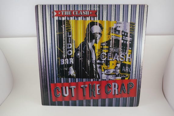 Vintage 1985 Vinyl LP Record Cut the Crap The Clash Near Mint Condition