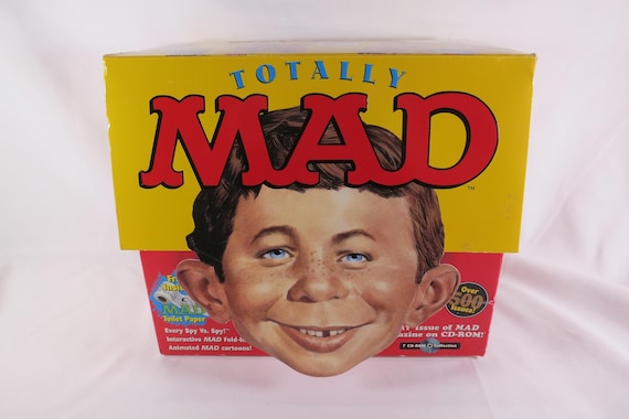 Totally MAD Complete 7 CD-ROM Set 500+ Issues Box Set w/Sealed Toilet Paper