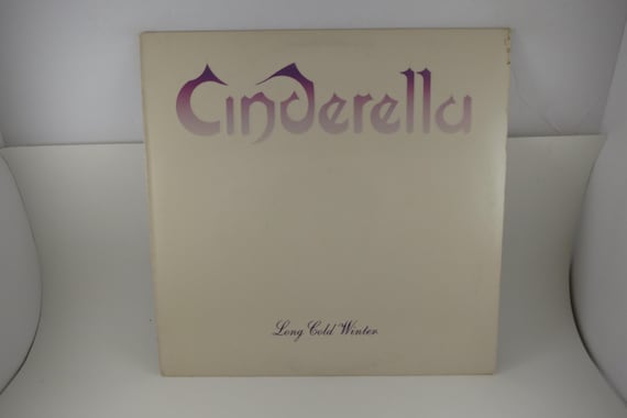 Vintage 1988 Vinyl LP Record Long Cold Winter Cinderella Original US Pressing NM