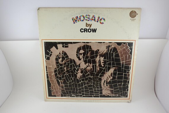 Vintage 1971 Crow Mosaic Vinyl LP Record - Psychedelic Rock