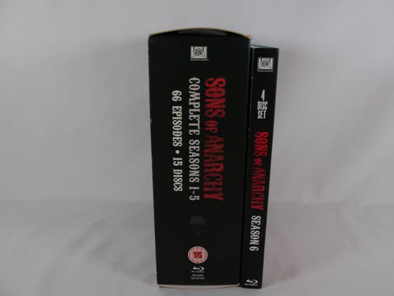 Sons of Anarchy Complete Seasons 1-6 Blu-Ray Box Set Plus Bonus Season Six
