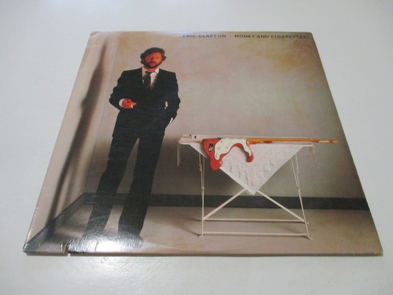 1983 Vinyl LP Record Eric Clapton Money and Cigarettes Excellent Condition