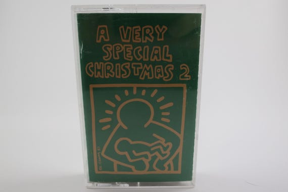 Vintage 1992 Cassette Tape A Very Special Christmas 2 Bon Jovi Aretha Luther Vandross Frank Sinatra Run DMC Tevin Campbell More