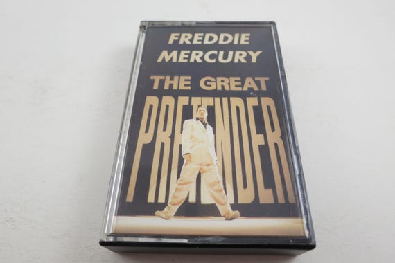 Vintage 1992 Cassette Tape The Great Pretender Freddie Mercury Queen