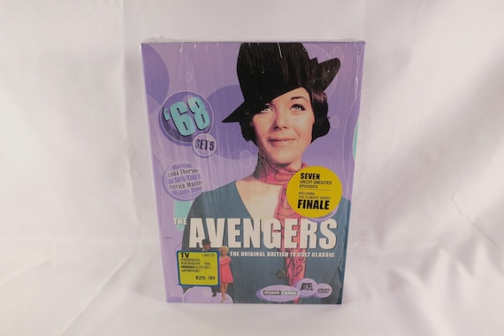 The Avengers The 68 Collection British TV Classic Set 5 7 Episodes DVD Set