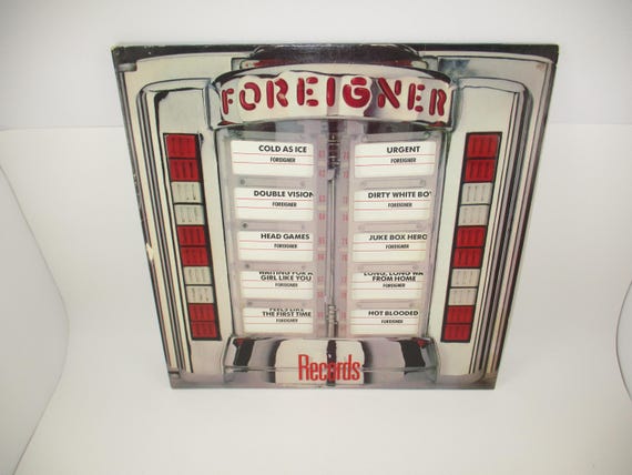 Vintage 1982 Vinyl LP Record Foreigner Records Excellent Condition 68066