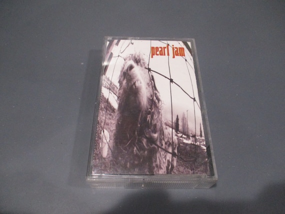 Vintage 1993 Cassette Tape Five Against One Pearl Jam