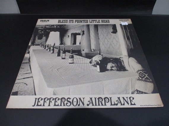 Vintage 1969 Vinyl LP Record Jefferson Airplane Bless It's Pointed Little Head Excellent Condition 67375