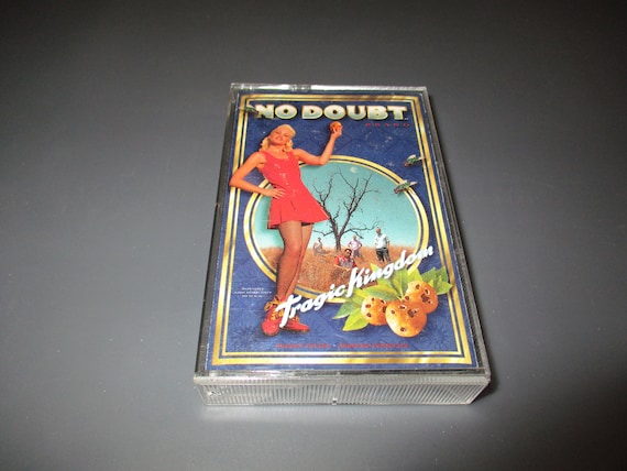 Vintage 1995 Cassette Tape Tragic Kingdom No Doubt Gwen Stefani