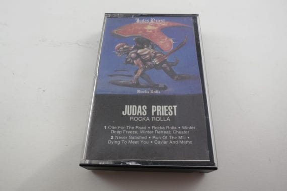 Judas Priest Cassette Tape Lot - Point of Entry, Turbo, Rocka Rolla +