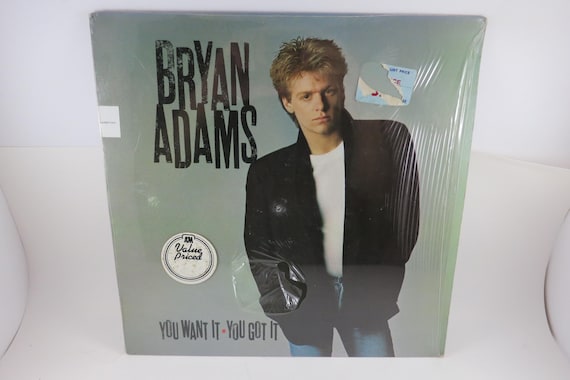 1983 Vinyl LP Record Bryan Adams You Want It You Got It Excellent Condition In Shrink
