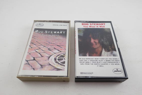 Vintage Rod Stewart Cassette Tape: 1980s Album - Sold Individually