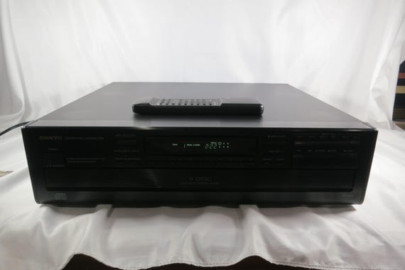 1994 Onkyo DX-C311 Compact Disc Six CD Changer Rotary Style with Remote