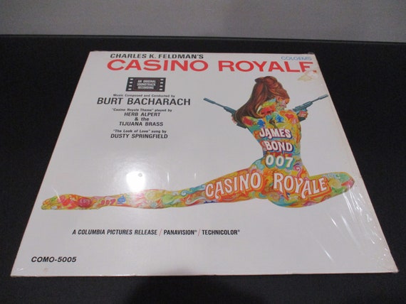 1967 Vinyl LP Record Casino Royale James Bond Soundtrack Excellent Plus Condition In Shrink Mono Pressing Near Mint Cover 72165