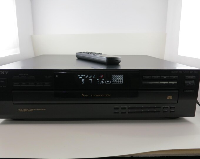 Sony Dvp-nc85h 5 Disc CD DVD Player 5 Multi Disc Dvd Cd Changer HDMI ...