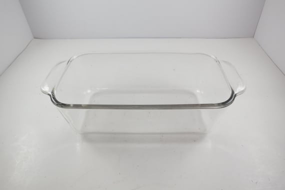 Vintage Clear Pyrex 213-R 1.5 Qt 1.5 Liter Loaf Pan Excellent Condition