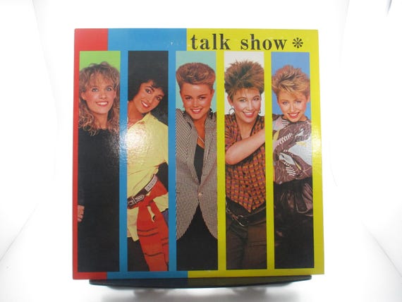 Vintage 1984 Vinyl LP Record Talk Show The Go Go's Excellent Condition 64804