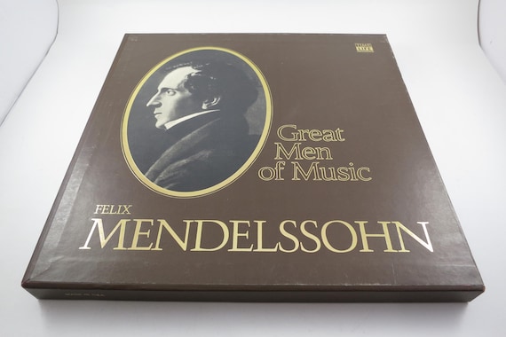 Felix Mendelssohn Vinyl LP Box Set: Men of Music (1976)