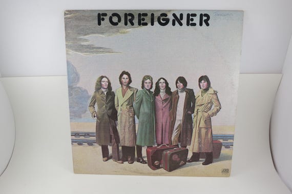 Vintage Foreigner Vinyl LP Record - 1977 Self Titled Album