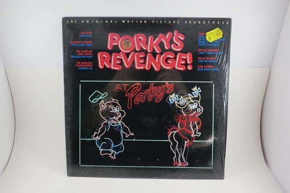 Vintage 1985 Vinyl LP Record Porky's Revenge Soundtrack Excellent Condition In Shrink 62660