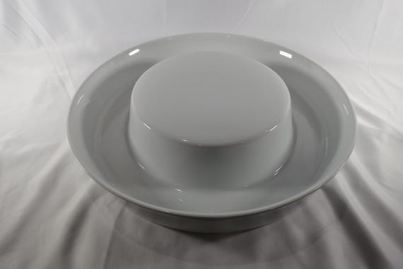 Fitz & Floyd Everyday White Large 14 Inch Cheese and Cracker Round Tray