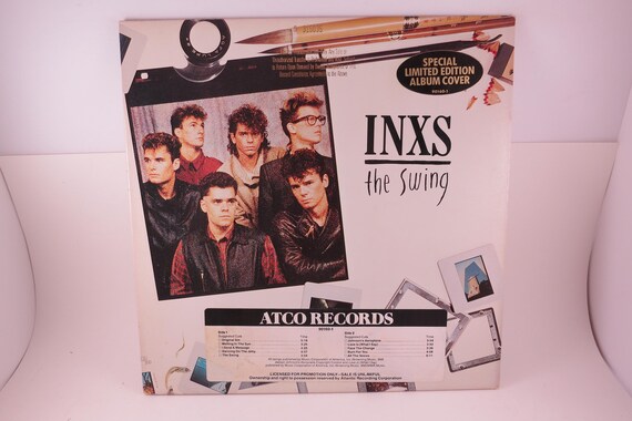 Vintage 1984 Vinyl LP Record The Swing Inxs Near Mint Condition Limited Edition Cover Promo Pressing 68013