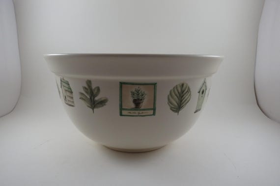 Vintage Pfaltzgraff Naturewood 10 Inch Mixing Bowl