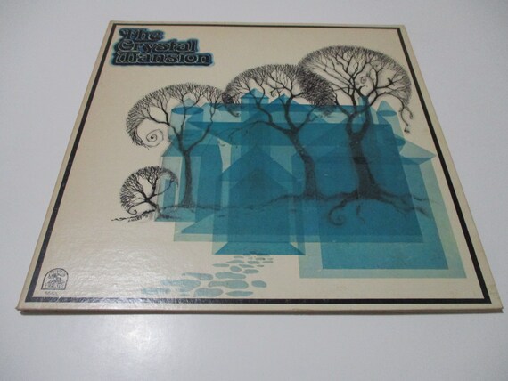 Vintage 1972 Vinyl LP Record The Crystal Mansion Self Titled Excellent Condition 35796