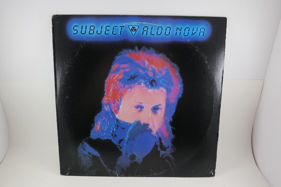 Vintage 1983 Vinyl LP Record Subject Aldo Nova Excellent Condition 71537