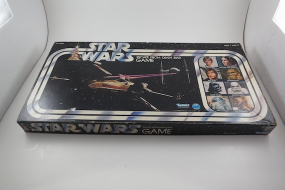 Vintage 1977 Kenner Star Wars Escape From Death Star Board Game Complete