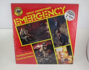 1976 Wonderland Records Emergency Vinyl LP Record- Adventures