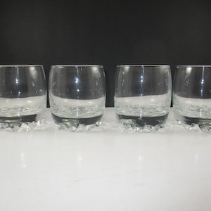 Vintage Bromioli Rocco Low Ball Glasses - Set of 4 - Made in Italy