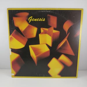 Vintage 1983 Genesis Self-Titled LP Vinyl Record