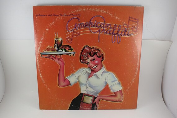 1973 American Graffiti Soundtrack Vinyl LP - 41 Original Hits
