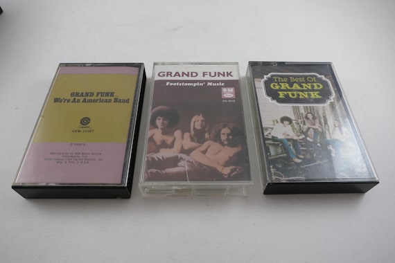 Grand Funk Cassette Tapes