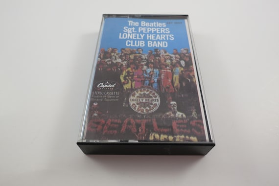 Vintage 1978 Cassette Tape The Beatles SGT. Peppers Lonely Hearts Club Band