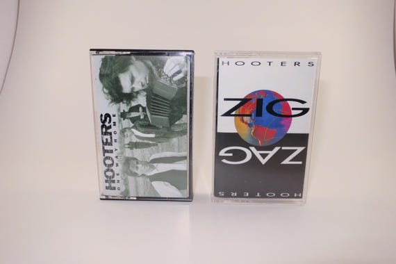 1980's Hooters Cassette Tapes Amore Zig Zag One Way Home Nervous Night Sold Individually