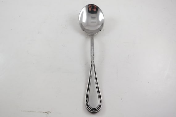 Towle Beaded Antique Teaspoon: Germany 18/8 Stainless Flatware