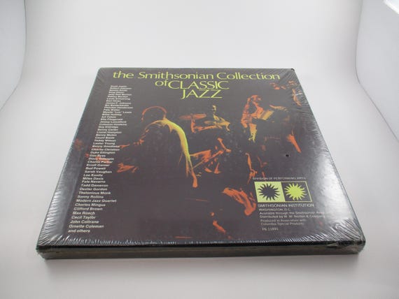 Vintage 1973 Vinyl LP 6 Record Jazz Box Set The Smithsonian Collection of Classic Jazz MINT Condition Still Factory Sealed 69045