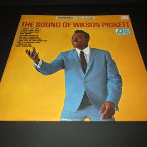 1967 Vinyl LP Record The Sound of Wilson Pickett Very Good Condition UK Pressing 70156