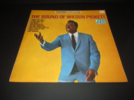 Vintage 1967 Vinyl LP Record The Sound of Wilson Pickett Very Good Condition UK Pressing 70156
