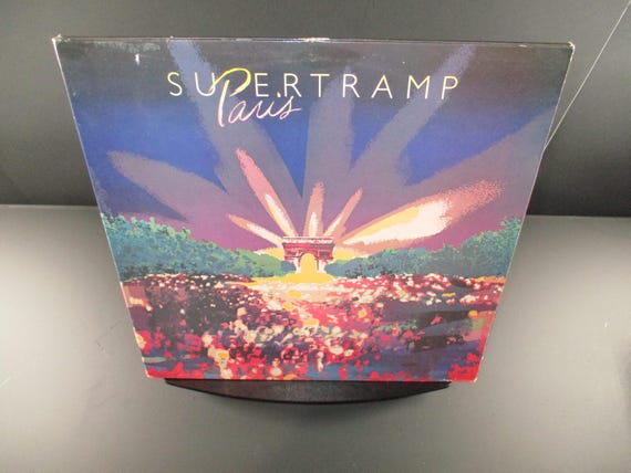 Vintage 1980 Vinyl LP Record Paris Supertramp Live Excellent Condition 69212