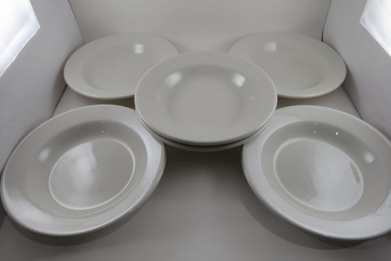 Homer Laughlin China Soup Bowls, Set of 6