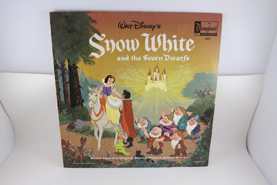 1968 Vinyl LP Record Walt Disney's Snow White and the Seven Dwarfs Disneyland Records Excellent Condition 72181