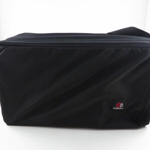 1980's Coast Black Cassette Tape Case Holds 60 Tapes – Double Sided Storage