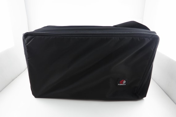 1980's Coast Black Cassette Tape Case Holds 60 Tapes – Double Sided Storage